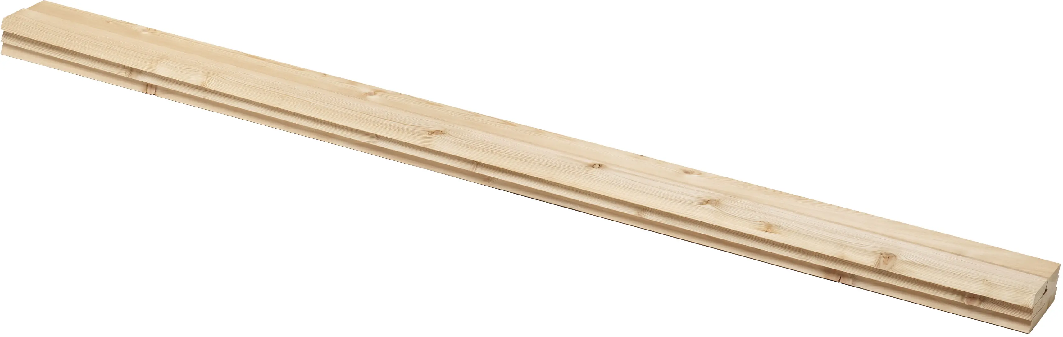 Rhombusprofilleiste Douglasie 200 x 9,0 x 2 cm natur