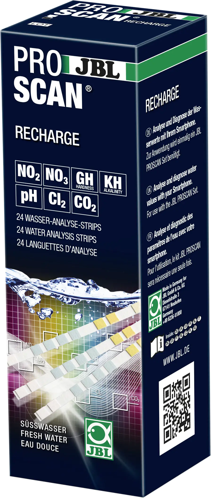 JBL ProScan Recharge Nachfüll-Analysestreifen für Smartphoneauswertung