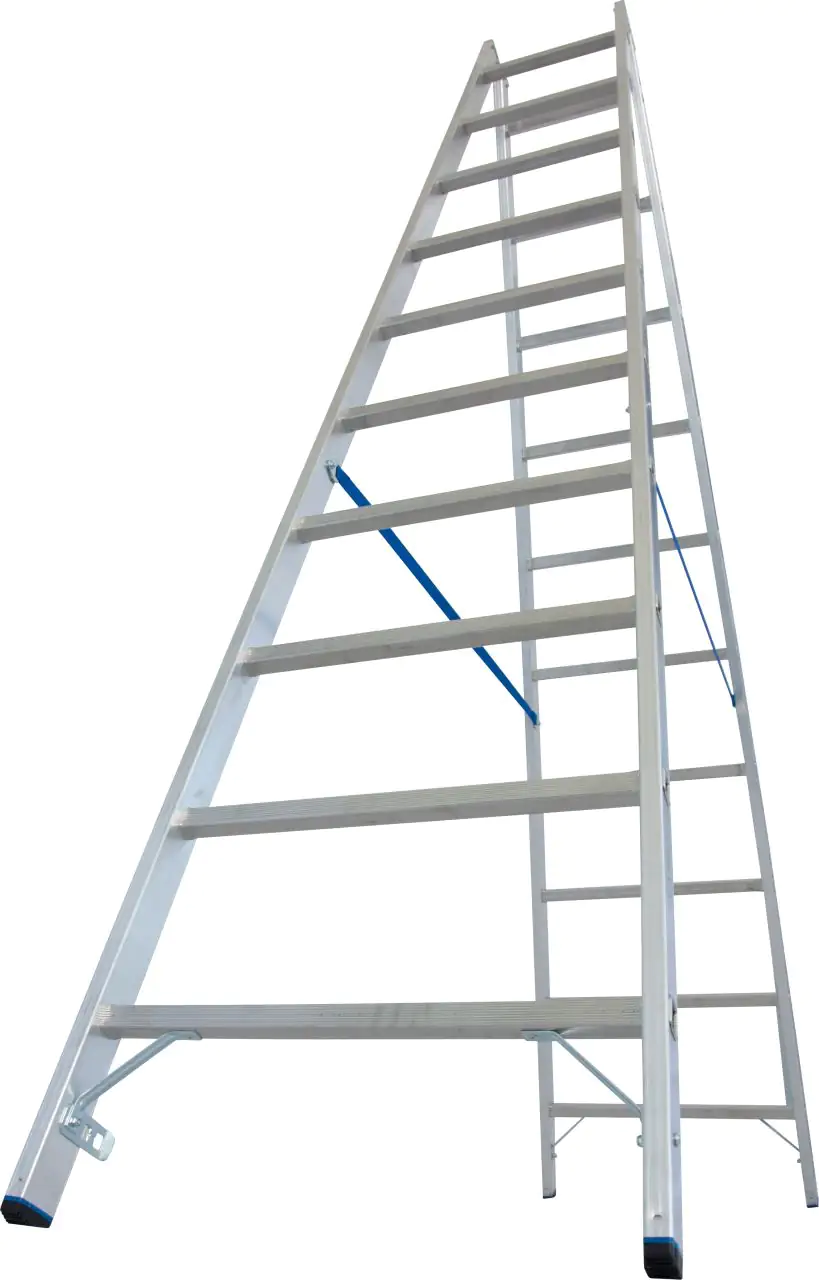 Krause Aluminium-Doppelleiter STABILO 4,10 m