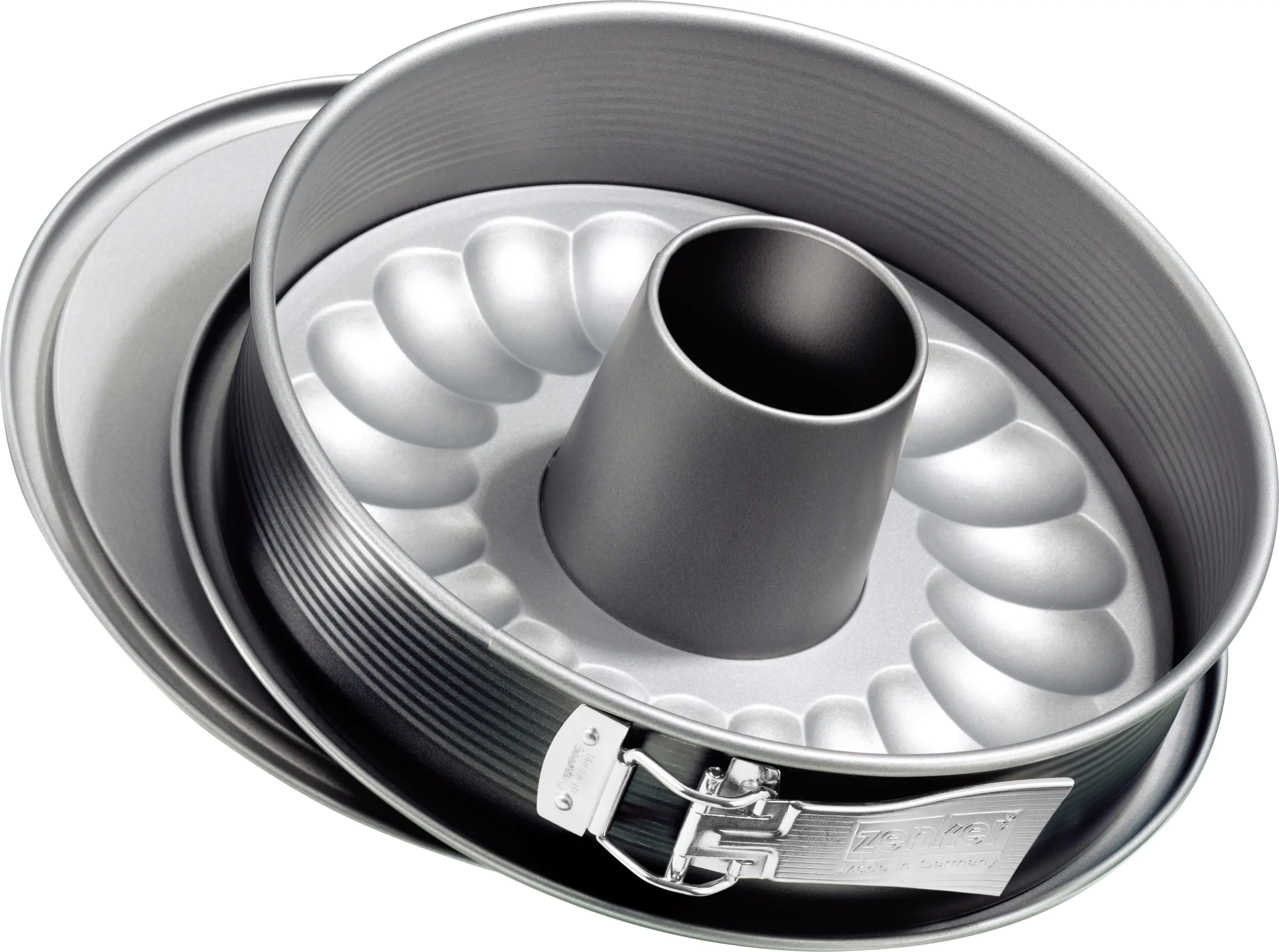 Zenker Springform Energy mit Flach- u Rohrboden Ø 26 cm