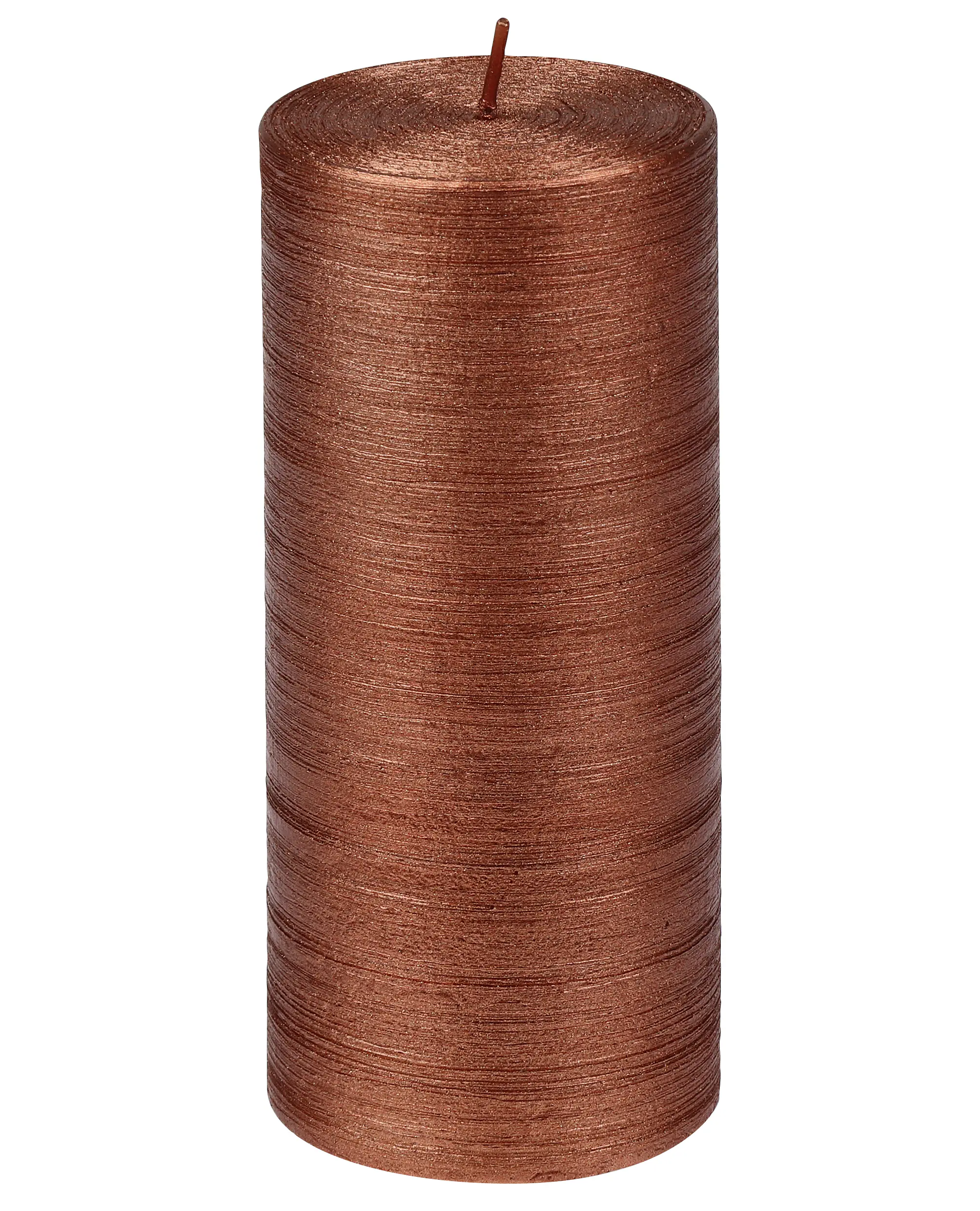 Steinhart Stumpenkerze Glory Ø 6,8 x 15 cm braun      