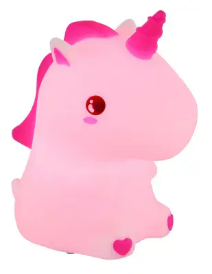 Globo Akku Tischleuchte Unicorn 1.5W RGBW weiß Kunststoff