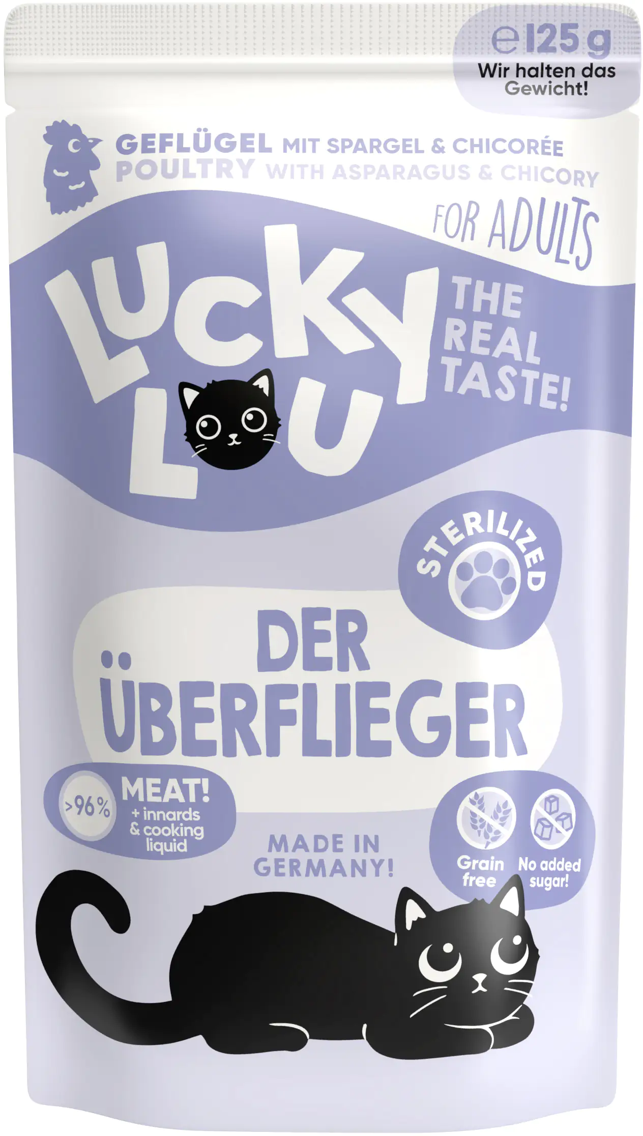 Lucky Lou Lifestage Sterilized Geflügel 125g