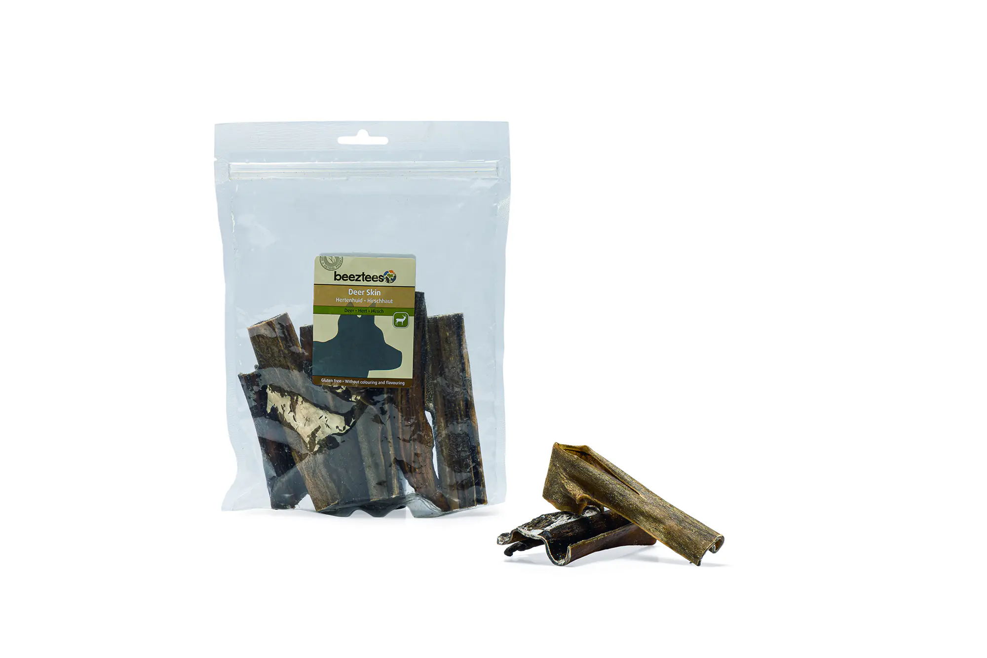 Beeztees Hundesnack Hirschaut 200 g