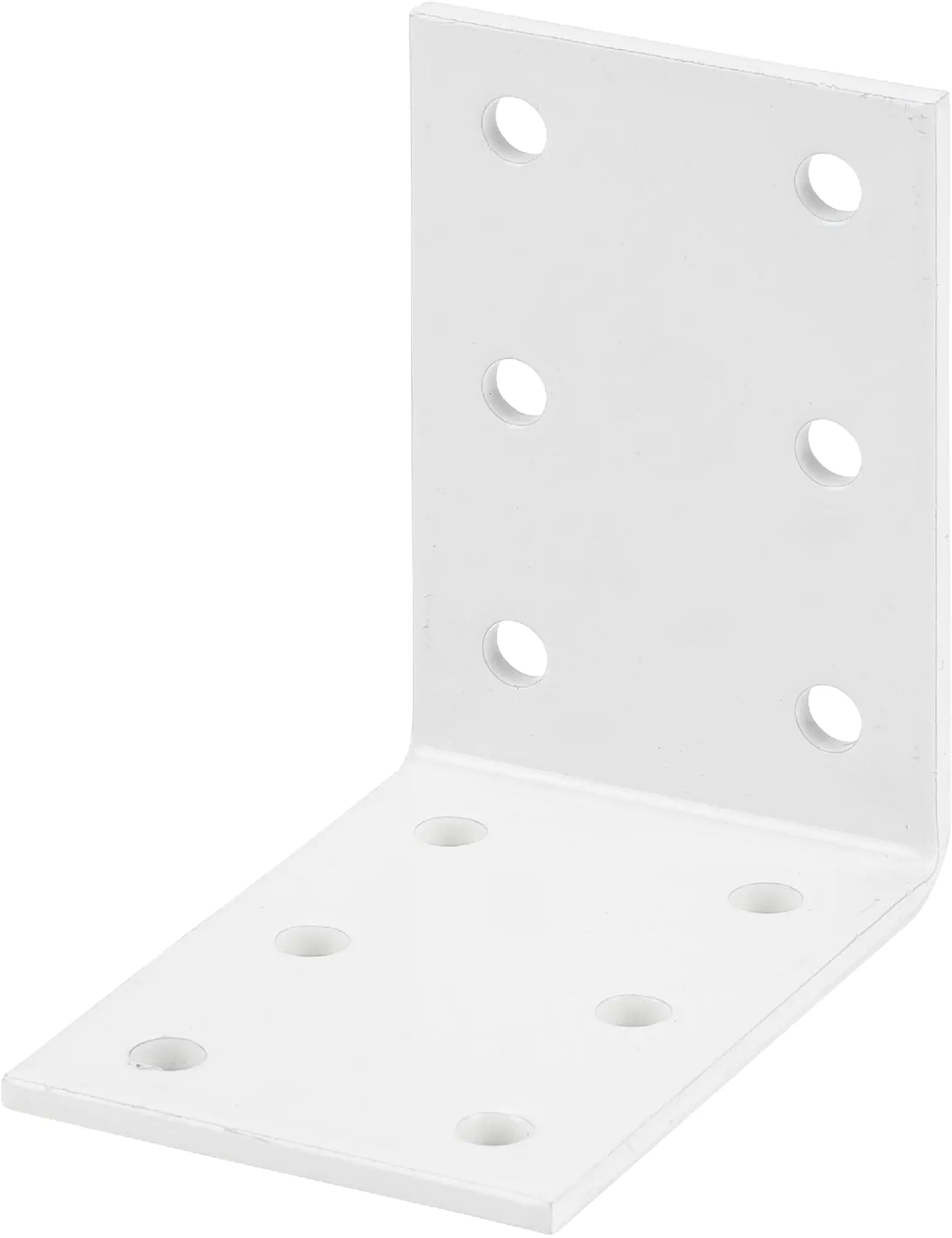 Vormann Lochplattenwinkel weiß 60 x 60 x 40 mm