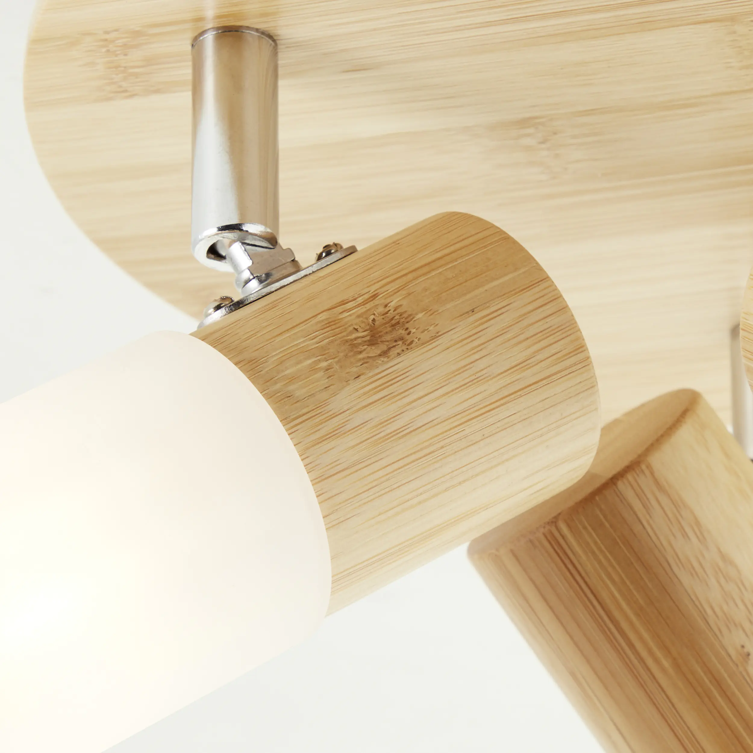 Brilliant 3er Spot Babsan holz hell-weiß 20 x 18 cm E14 Brilliant 3er Spot Babsan holz hell-weiß 20 x 18 cm E14