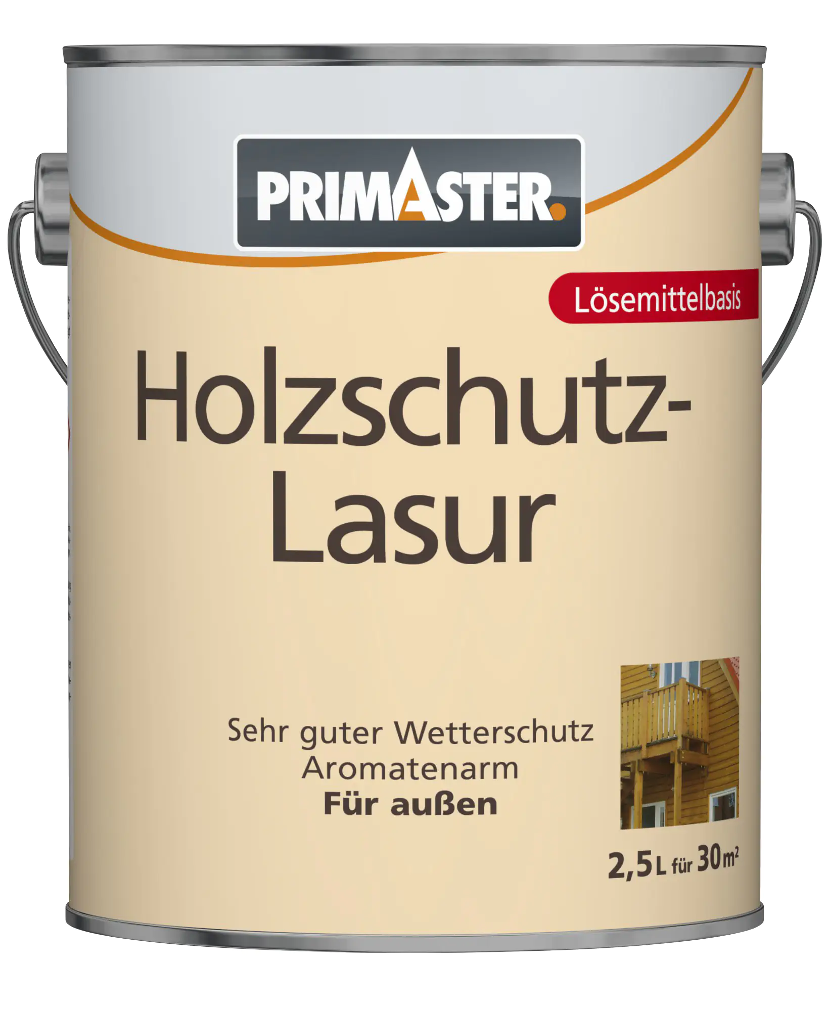 Primaster Holzschutzlasur 2,5 L kiefer Primaster Holzschutzlasur 2,5 L kiefer