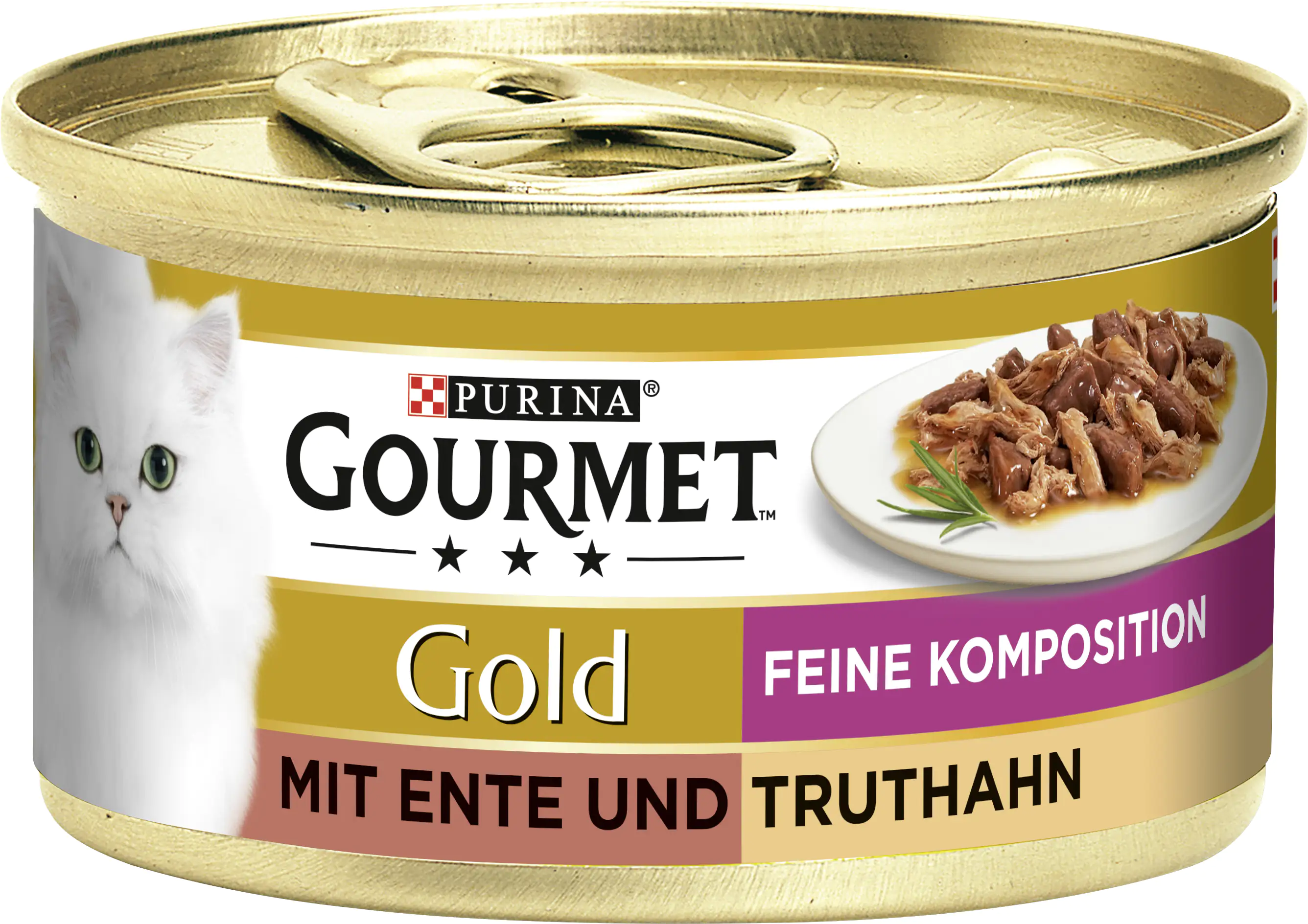 Gourmet Gold Feine Komposition mit Ente und Truthahn 85 g