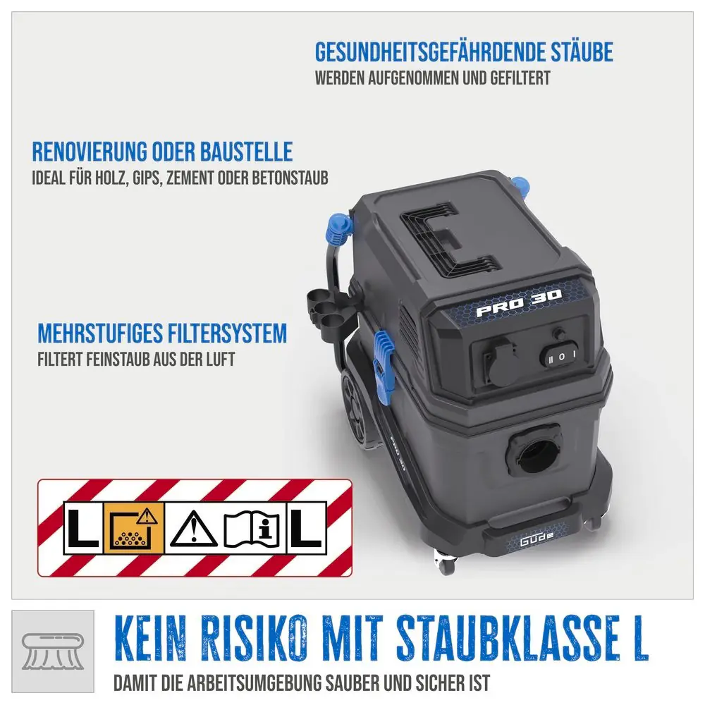 Güde Nass-Trockensauger Pro 30