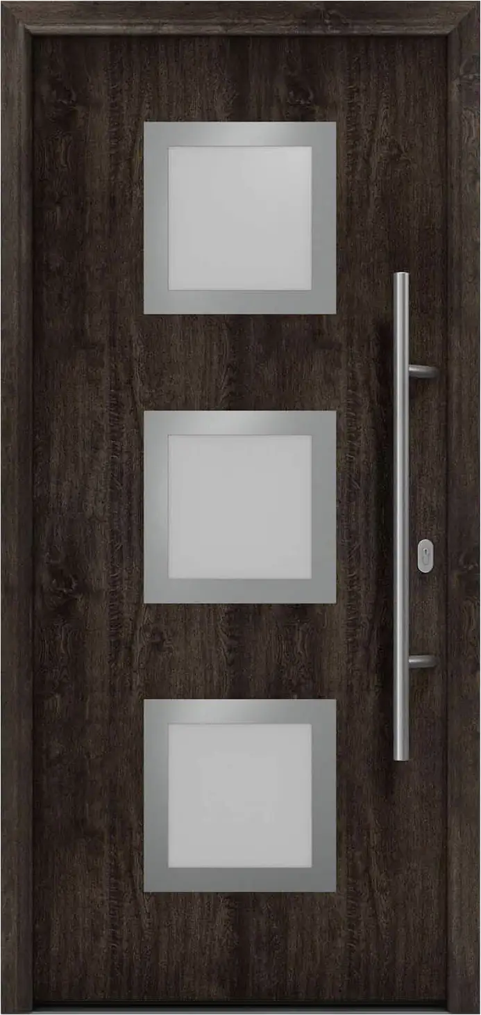 EcoStar Haustür ISOPRO IP 810S night oak 110 x 210 cm EcoStar Haustür ISOPRO IP 810S night oak 110 x 210 cm