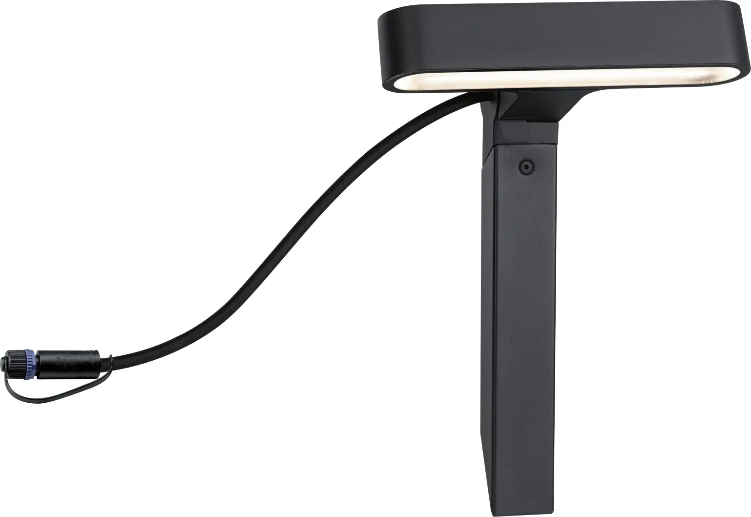 Paulmann Plug & Shine Spot Ito Outdoor, anthrazit, dimmbar, warmweiß