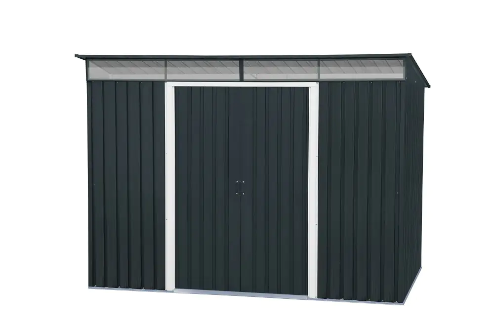 Duramax Metallgerätehaus Pent Roof Skylight 8 x 6 263,5 x 184,5 x 202 cm Duramax Metallgerätehaus Pent Roof Skylight 8 x 6 263,5 x 184,5 x 202 cm