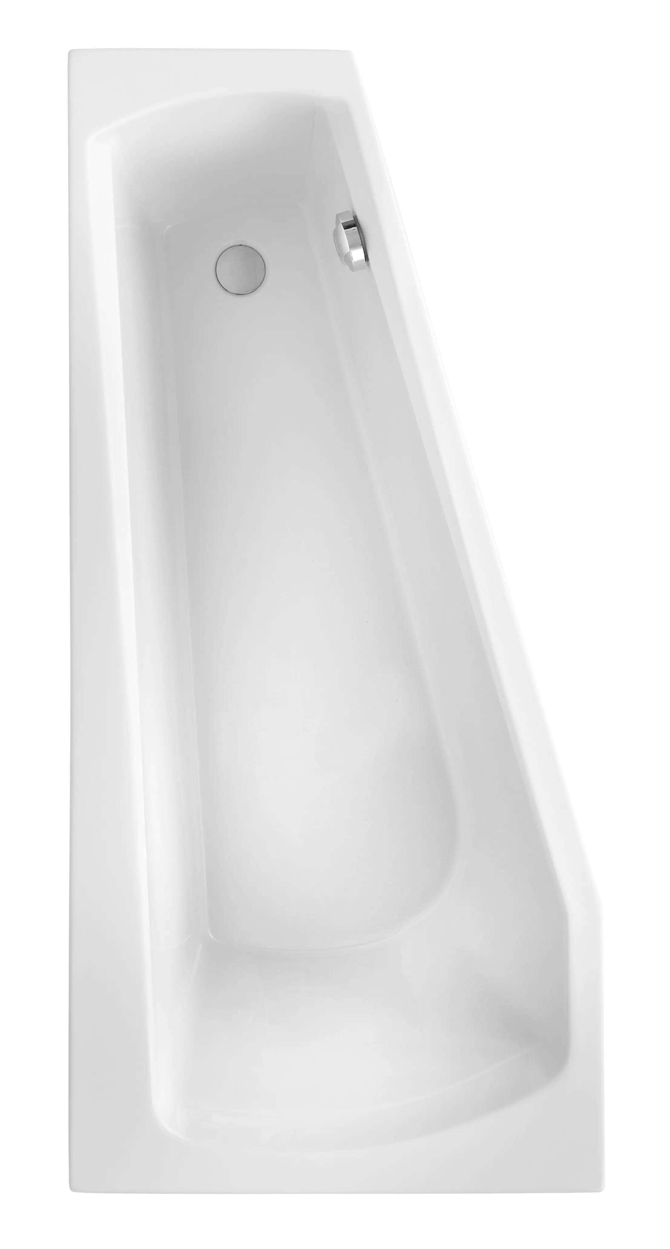 Ottofond Badewanne Bahia 160 x 75 cm, weiß, Modell B