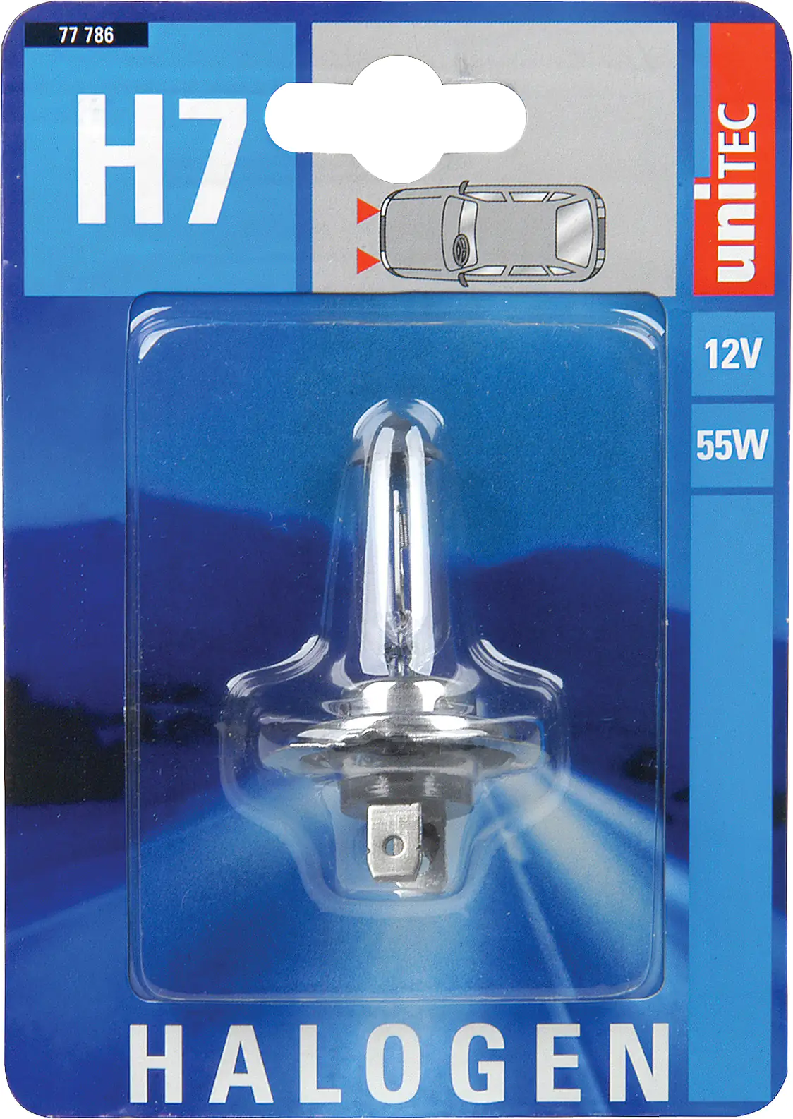 Unitec Halogenlampe H7 12V 55W