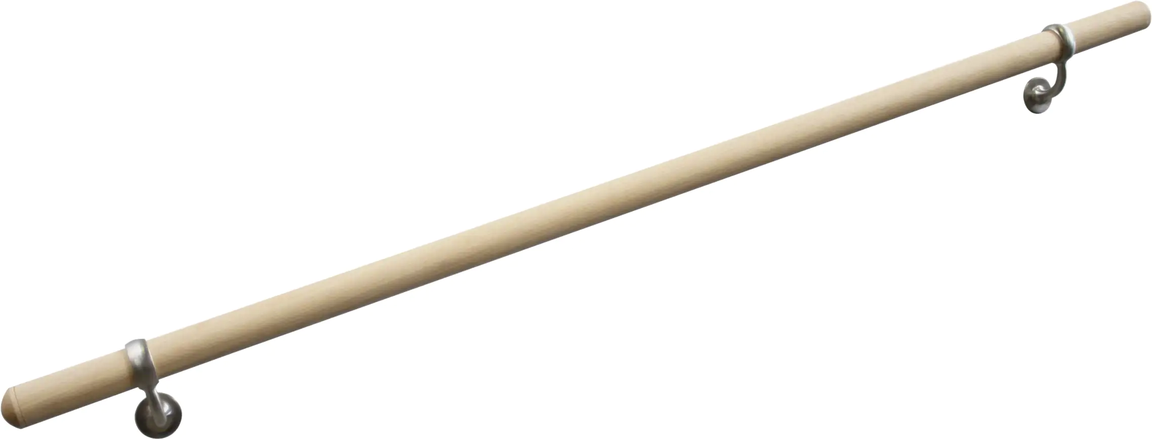 Treba Handlaufset H22 Eiche versiegelt Länge 150 cm