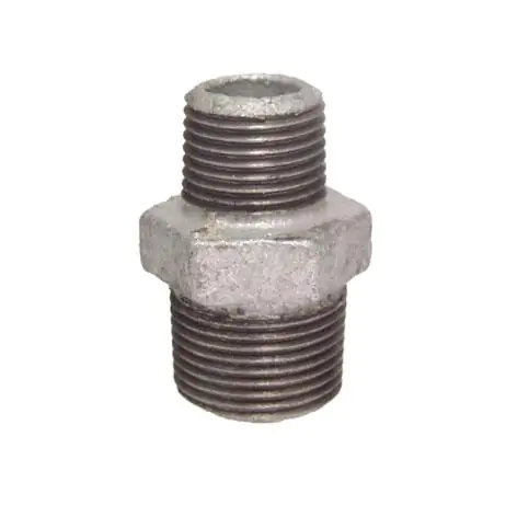 Cornat Temperguss-Reduziernippel 1" x 3/4" verzinkt