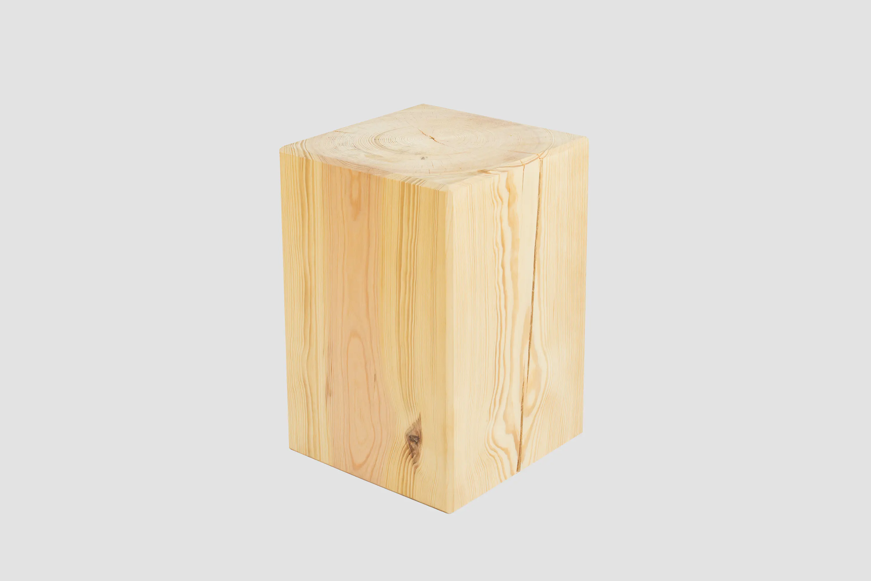 Massivholzblock Kiefer 30 x 30 x 45 cm