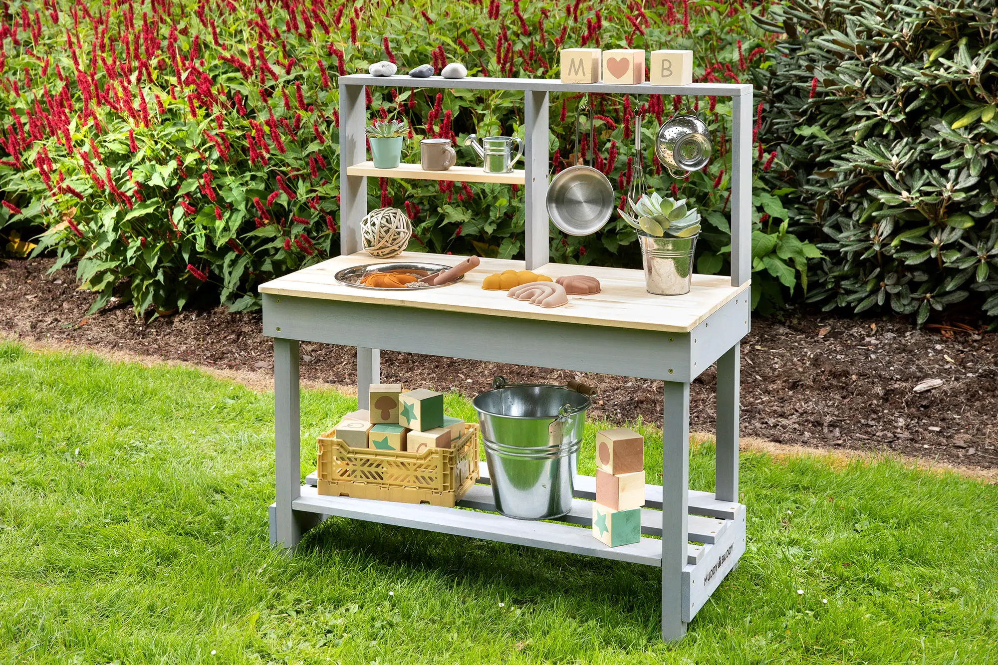 Muddy Buddy Matschküche Mud Starter 80 x 40 x 90 cm Muddy Buddy Matschküche Mud Starter 80 x 40 x 90 cm