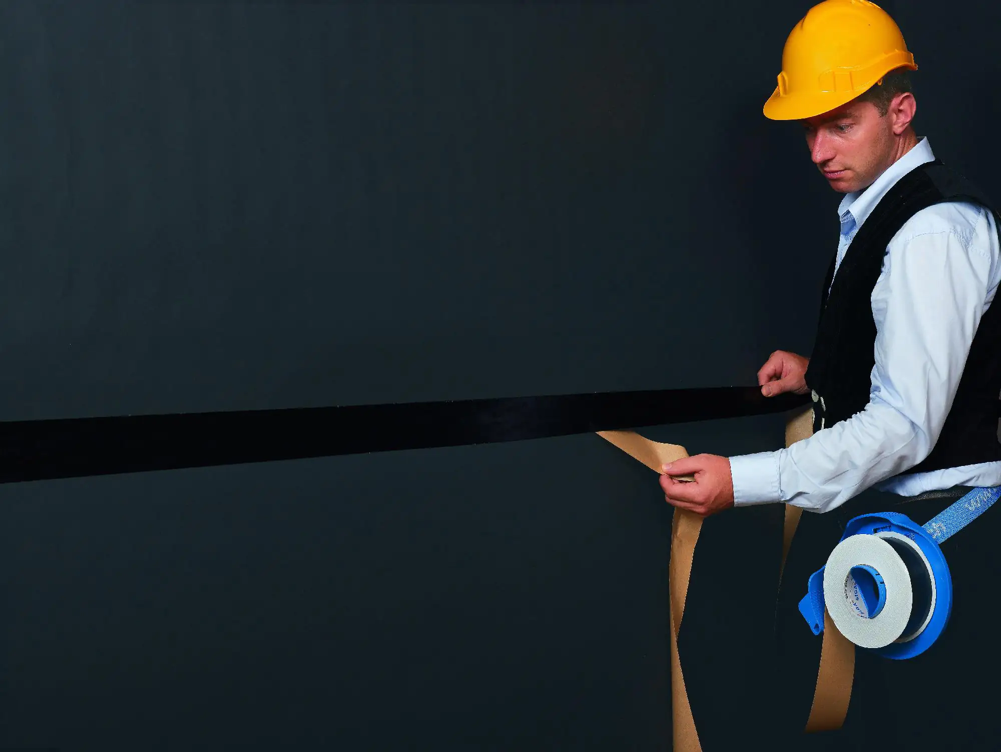 Siga Klebeband Wigluv 40 m x 6 cm schwarz