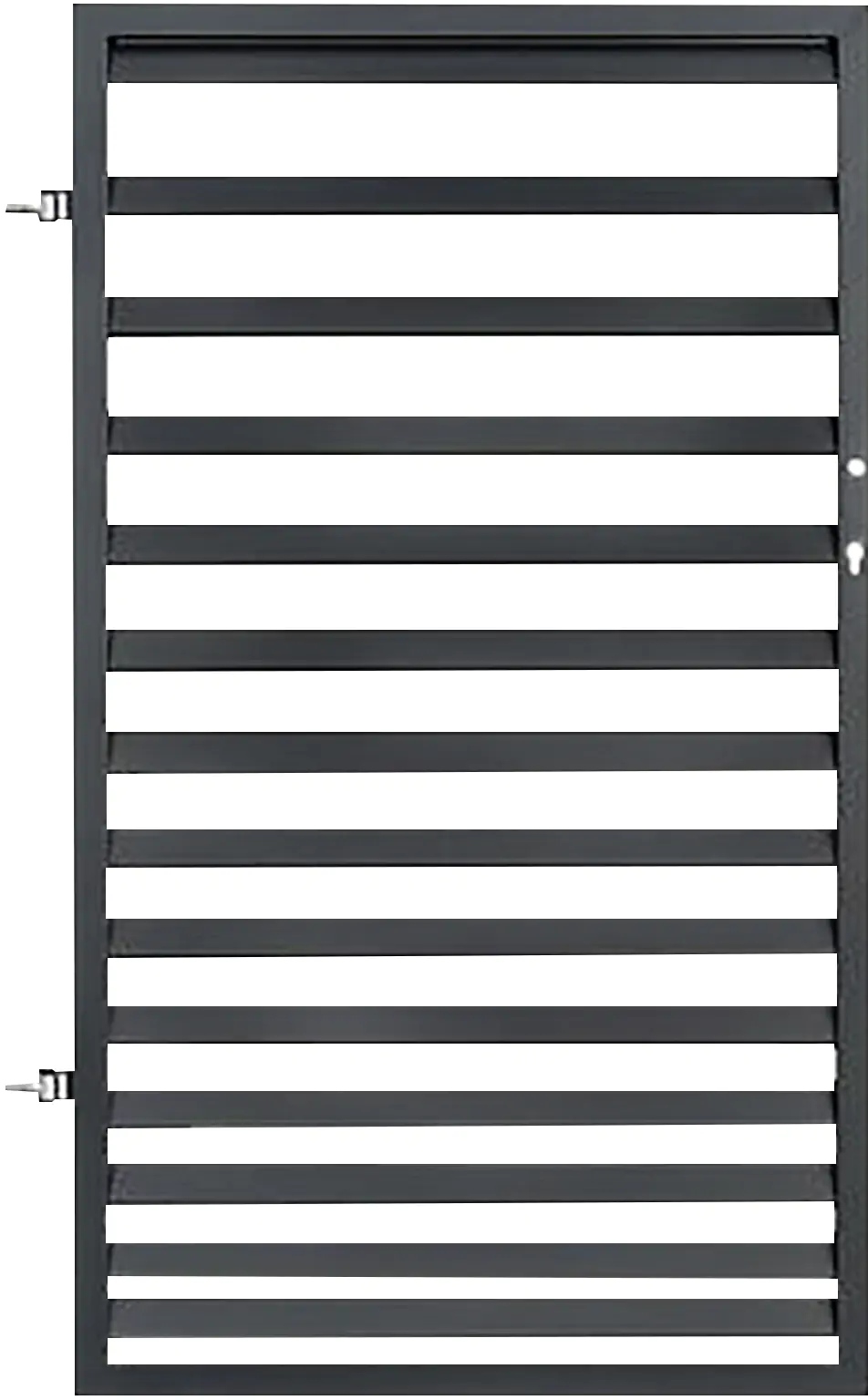Polbram Einzeltor Leni 120 links 90 x 120 cm, RAL-Farbe 7016 Polbram Einzeltor Leni 120 links 90 x 120 cm, RAL-Farbe 7016
