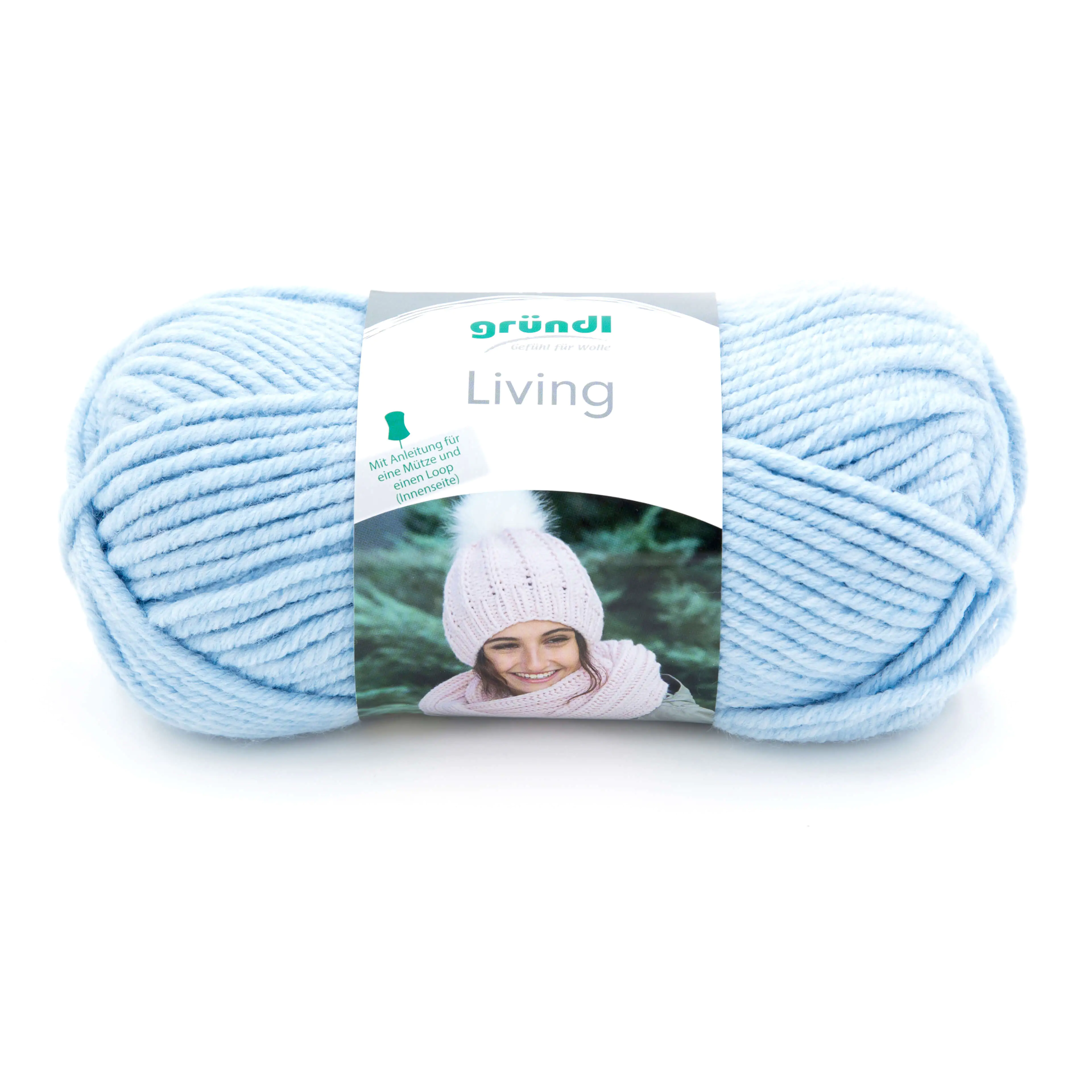 Gründl Wolle Living 100 g blau