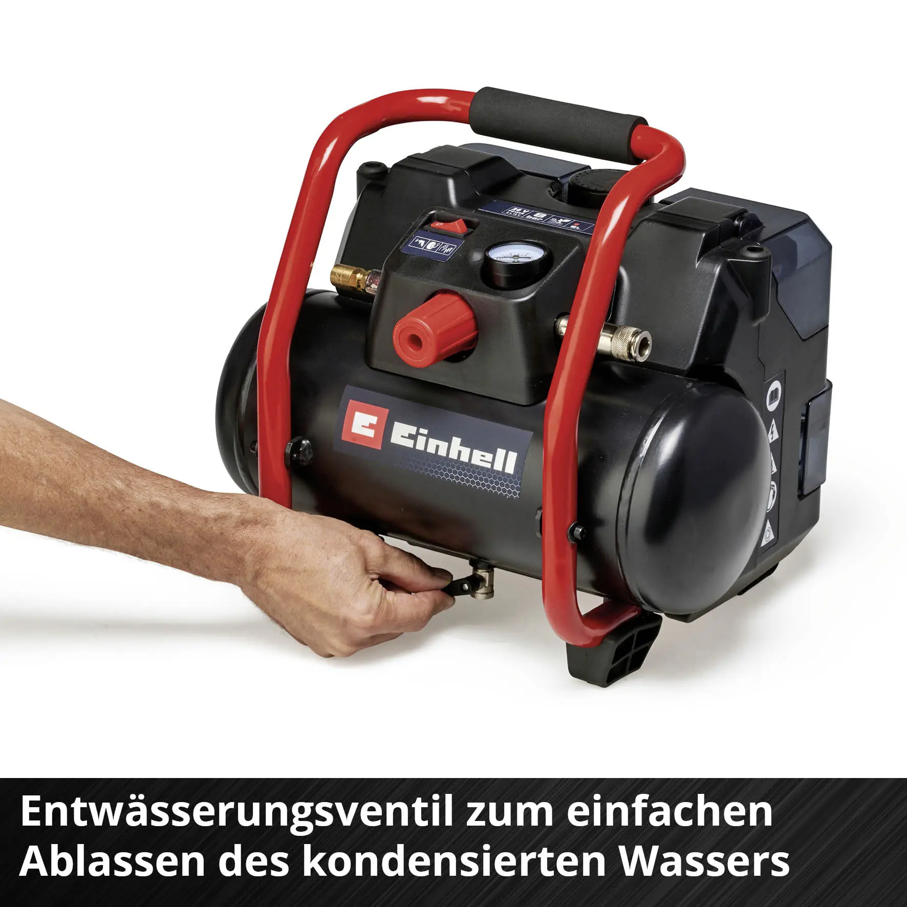 Einhell Expert Akku-Kompressor TE-AC 36/150 Li OF Solo 36 V
