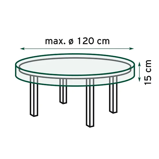 TrendLine Schutzhülle Exclusive für Gartentische