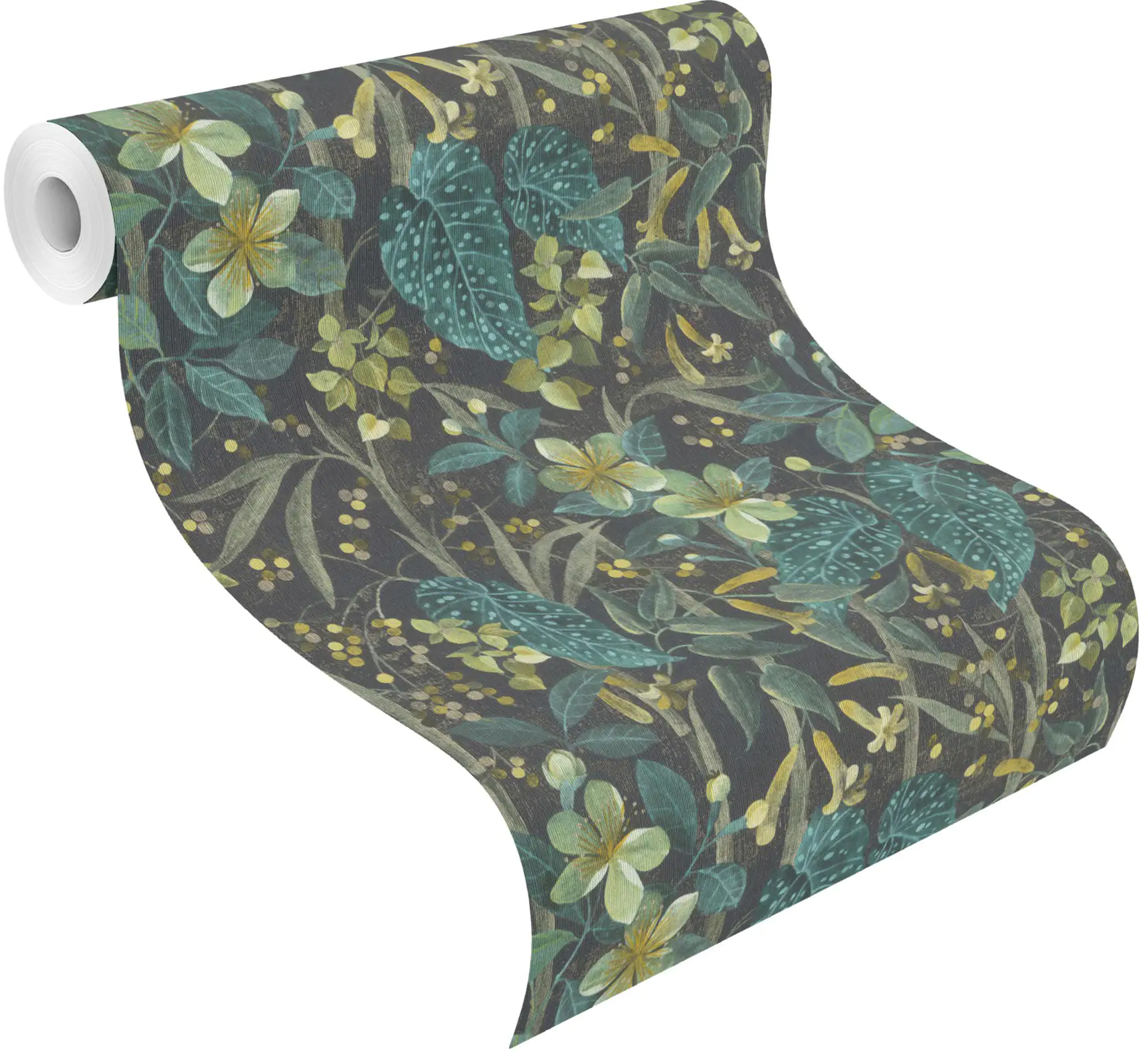 Rasch Vliestapete 538243 Blau-Demin Muster & Motive 10,05 m x 0,53 m