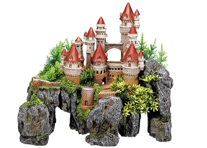 Nobby Aqua Ornaments Schloss mit Pflanzen