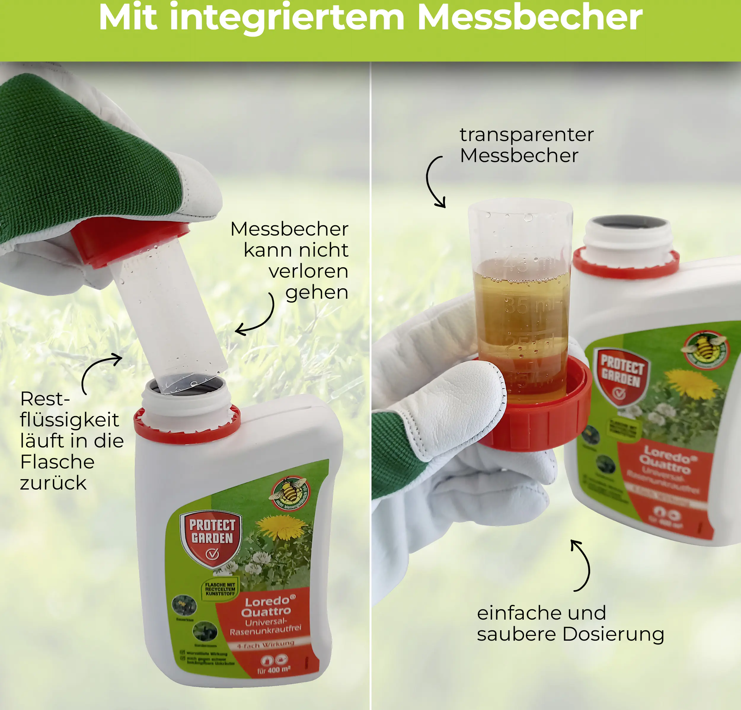 Protect Garden Loredo Quattro Universal Rasenunkrautfrei 400 ml Protect Garden Loredo Quattro Universal Rasenunkrautfrei 400 ml