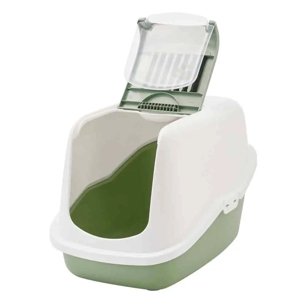 Nobby Katzentoilette Nestor botanik grün 56 x 39 x 38,5 cm