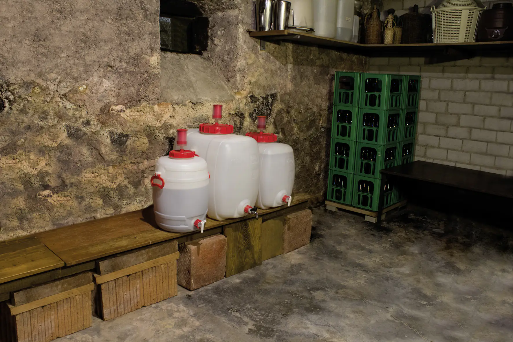 Graf Getränkefass 10 L rund lebensmittelecht