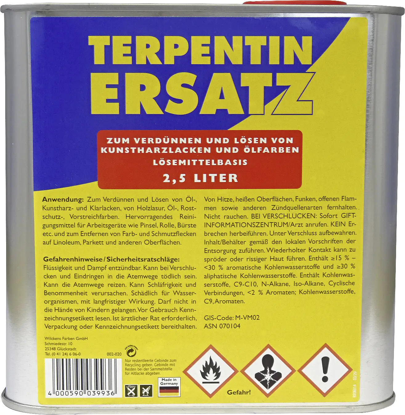 Terpentinersatz 2,5 L