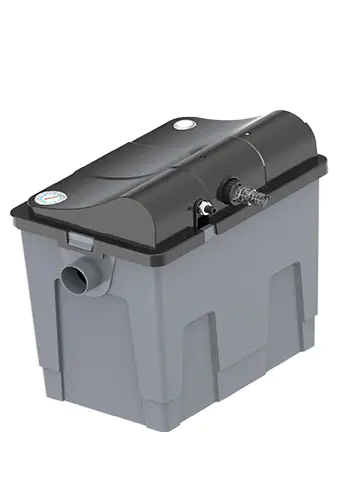 Heissner Durchlauffilter-Set FPU 10100 mit UVC-Klärer Teiche bis 10.000 l