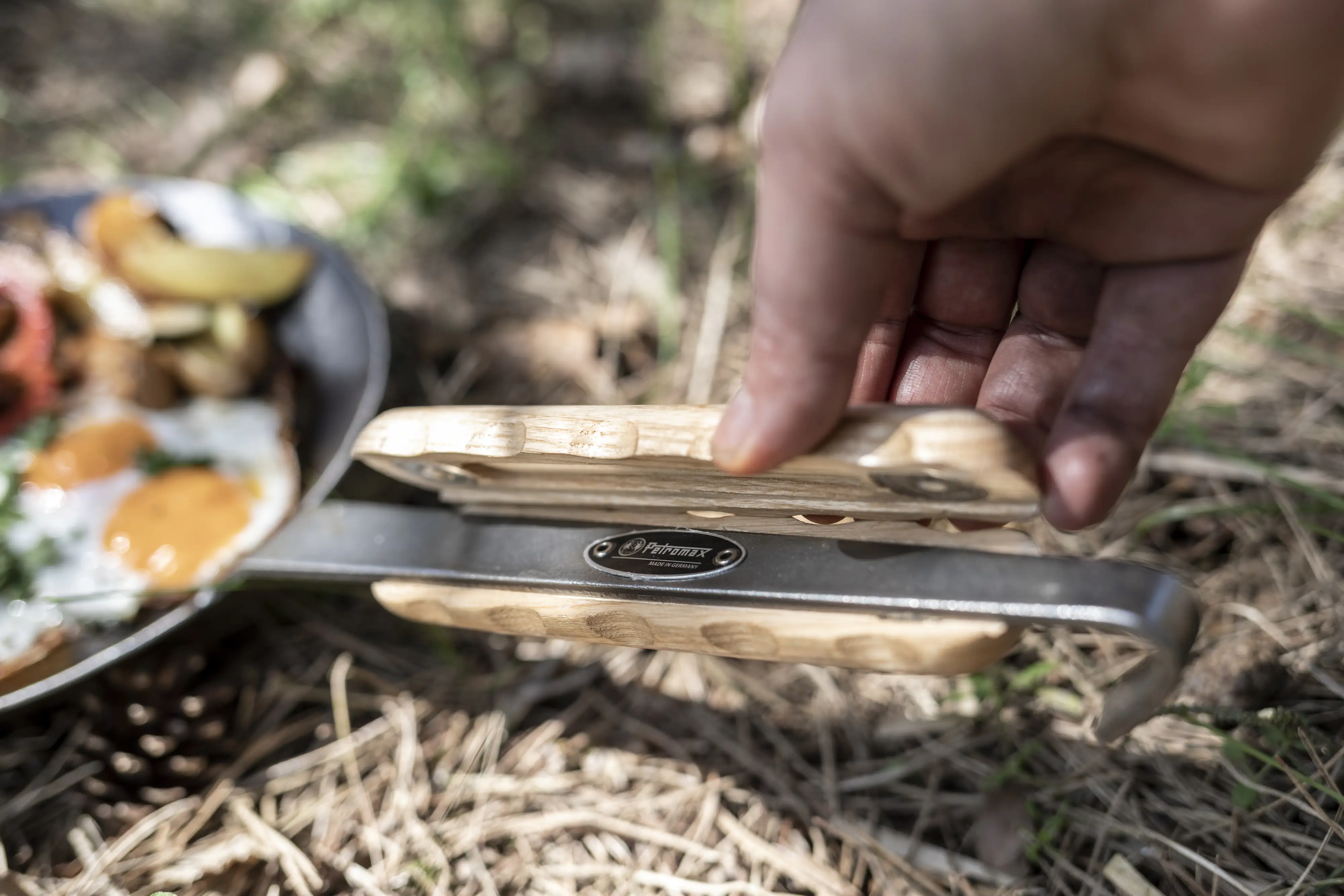 Petromax Holzgriff für schmiedeeiserne Pfanne