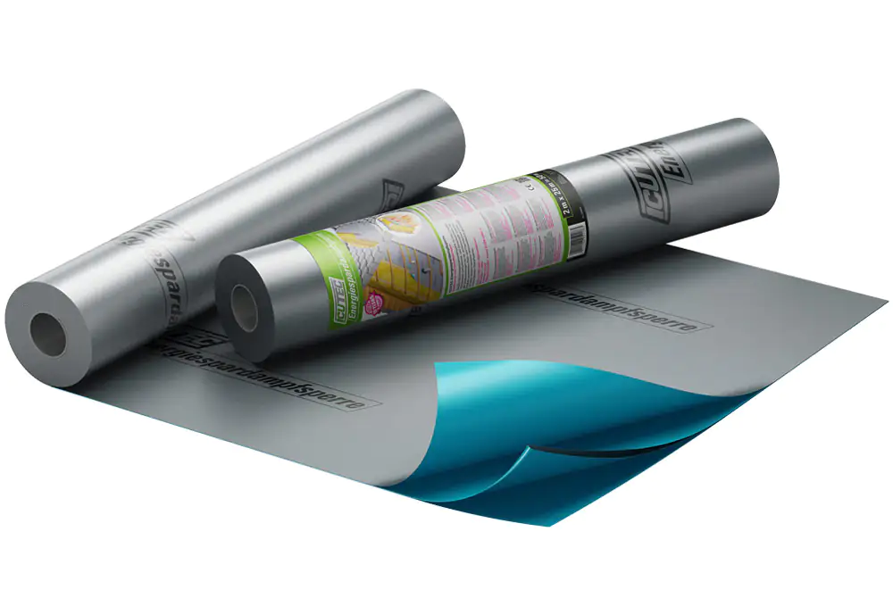 ICUTEC Energiespardampfsperre 25 x 2 = 50 m² silber-blau