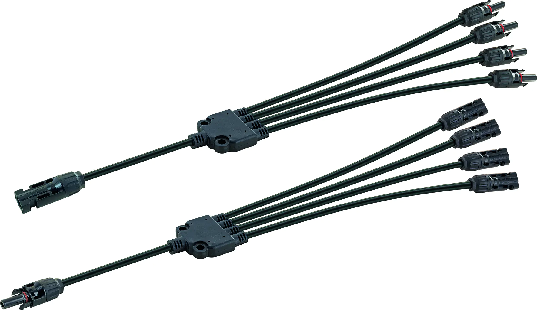 Schwaiger Solarkabel-Adapter-Set 4in1 35cm