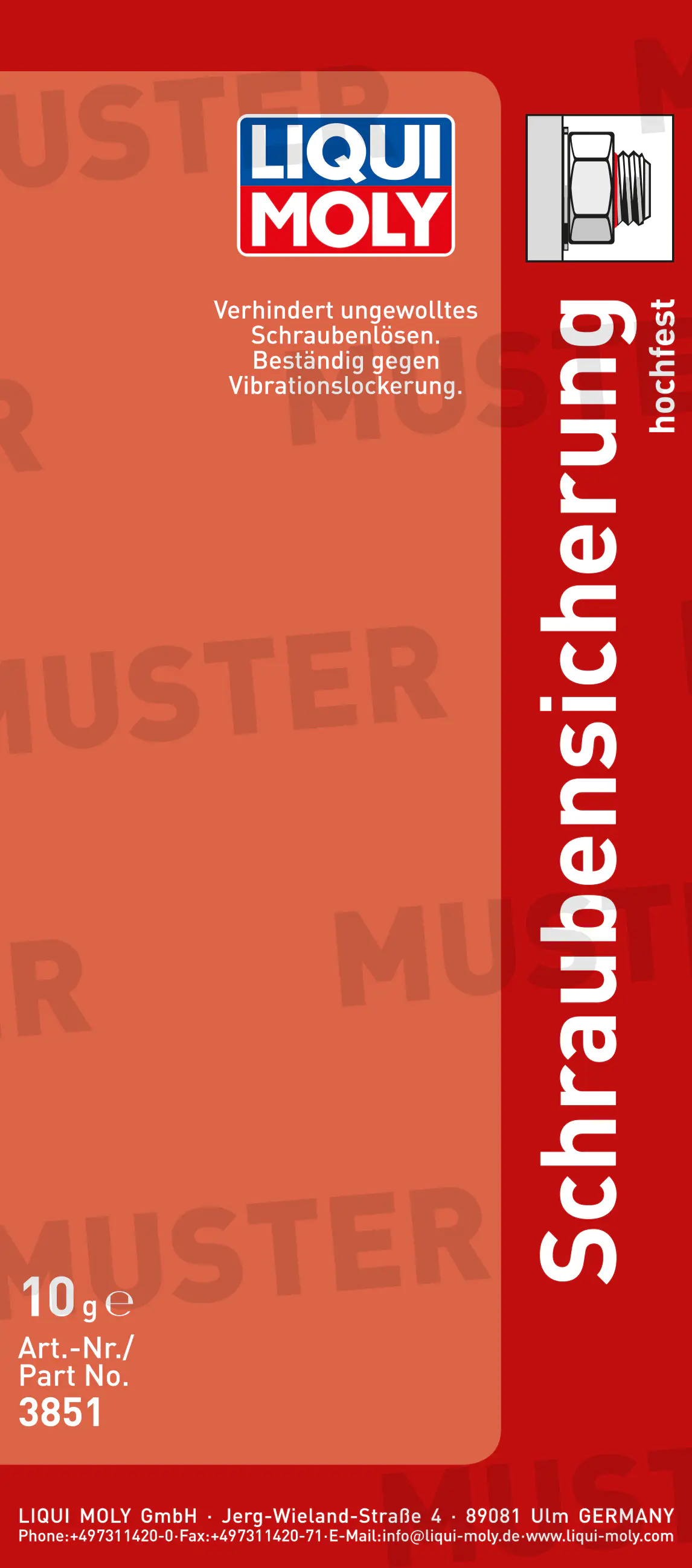 Liqui Moly Schrauben-Sicherung hochfest 10 g
