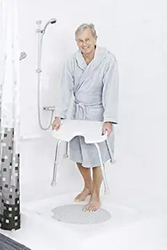 Ridder Badhocker mit Hygieneausschnitt höhenverstellbar