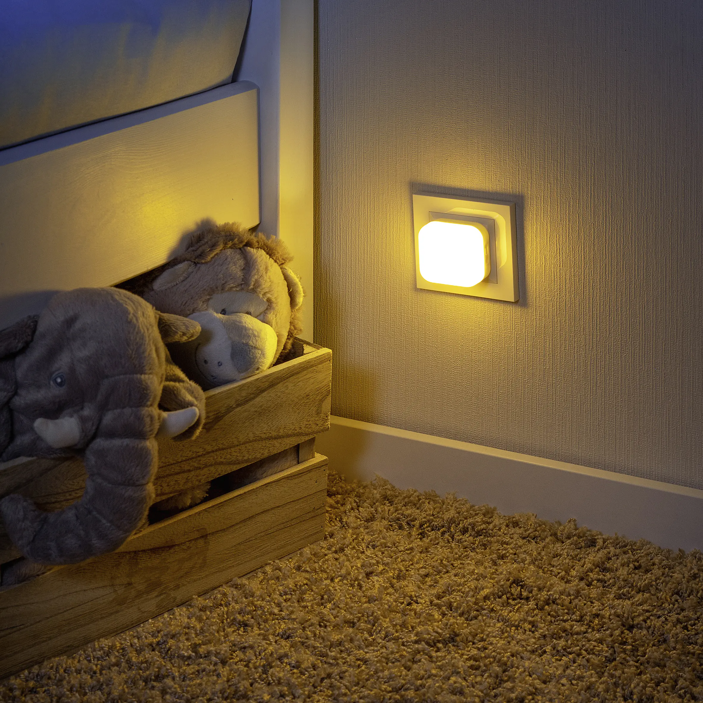 reer LED Nachtlicht 2-in-1 SleepLight hellgrau