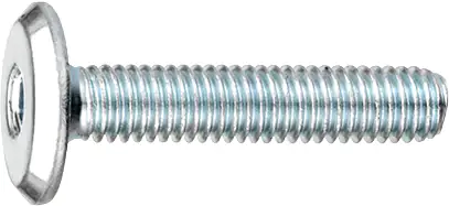 Connex Gewindeschraube M6 x 30 mm Sechskant Innen 4 mm Flachkopf - 1 Stk.