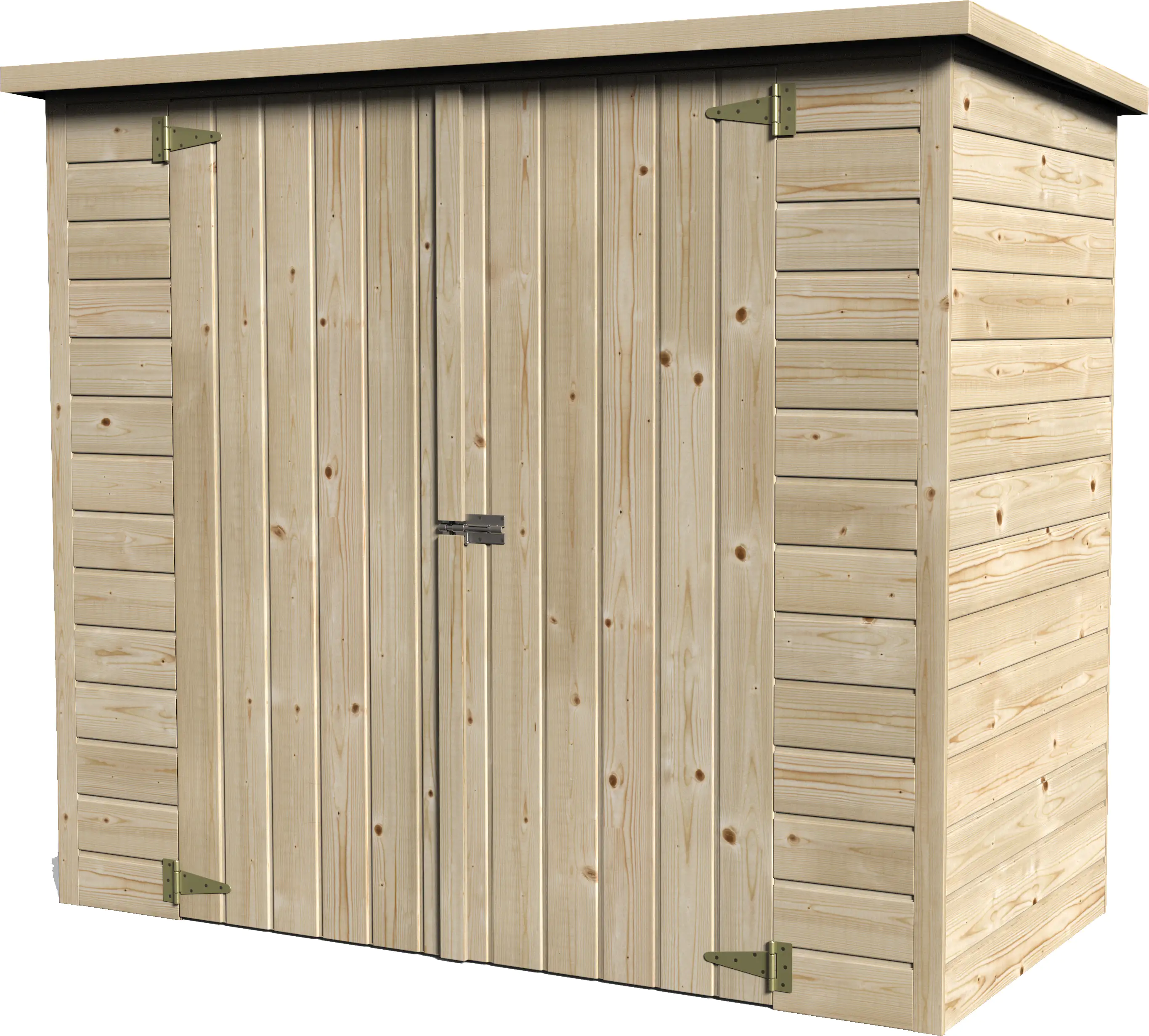 5411352802887 Décor et Jardin Fahrradgarage Bike Box natur