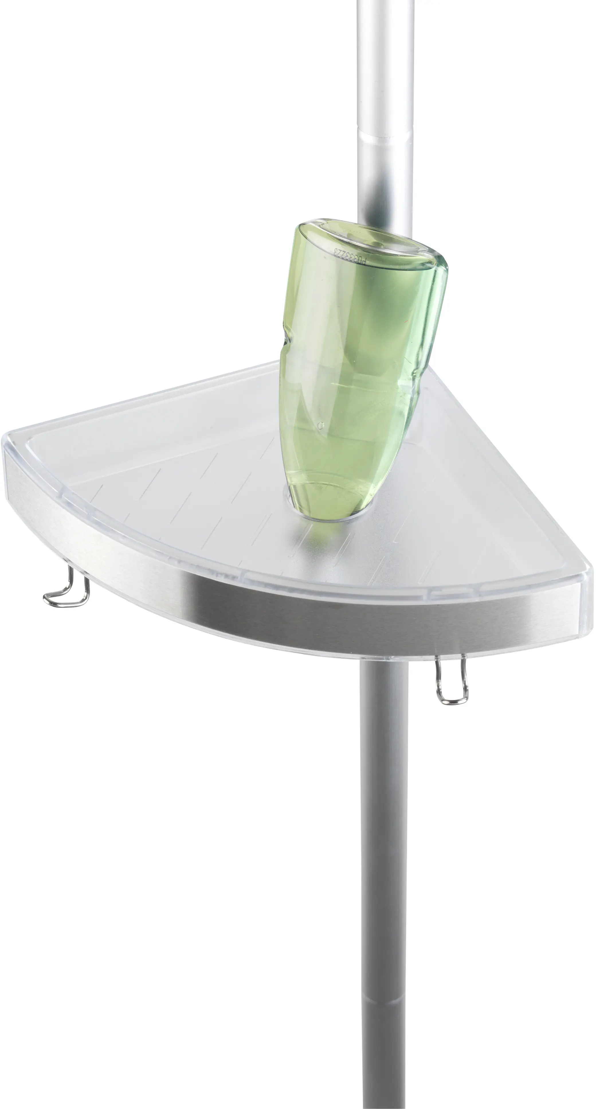 Wenko Teleskop Duschecke Premium Aluminium, chrom, 3 Ablagen