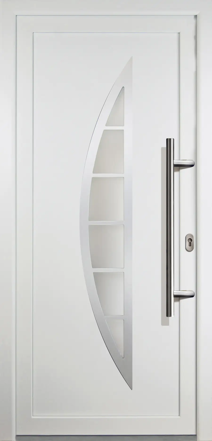 4060691153252 Meeth Haustür Signum Exclusiv PVC Modell 28 98 x 208 cm, DIN rechts, weiß