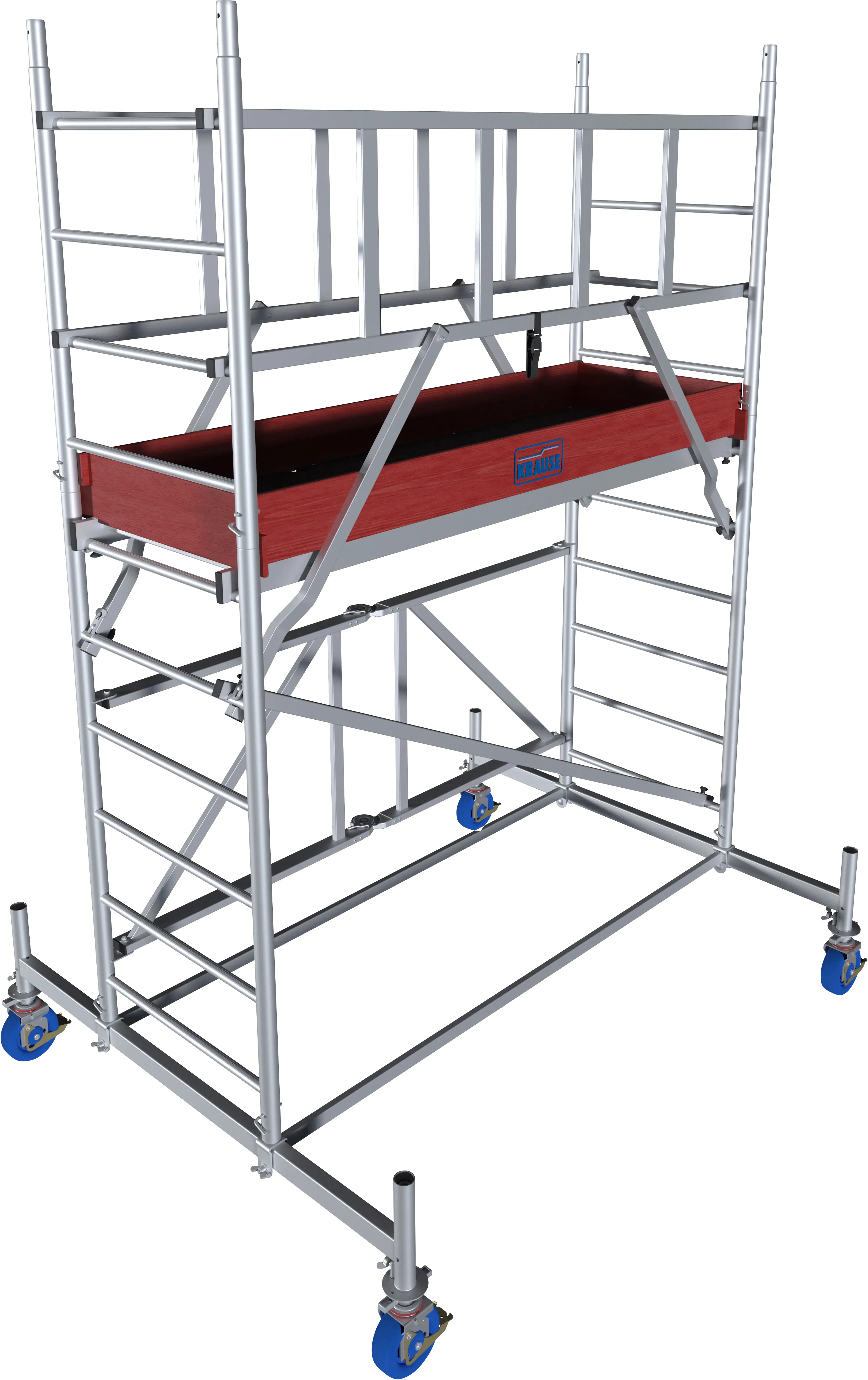 Krause Faltgerüst MONTO ProTec XS Aluminium 3,80 m