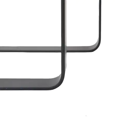 Primaster Tischgestell U-Form schwarz 42 x 48 cm