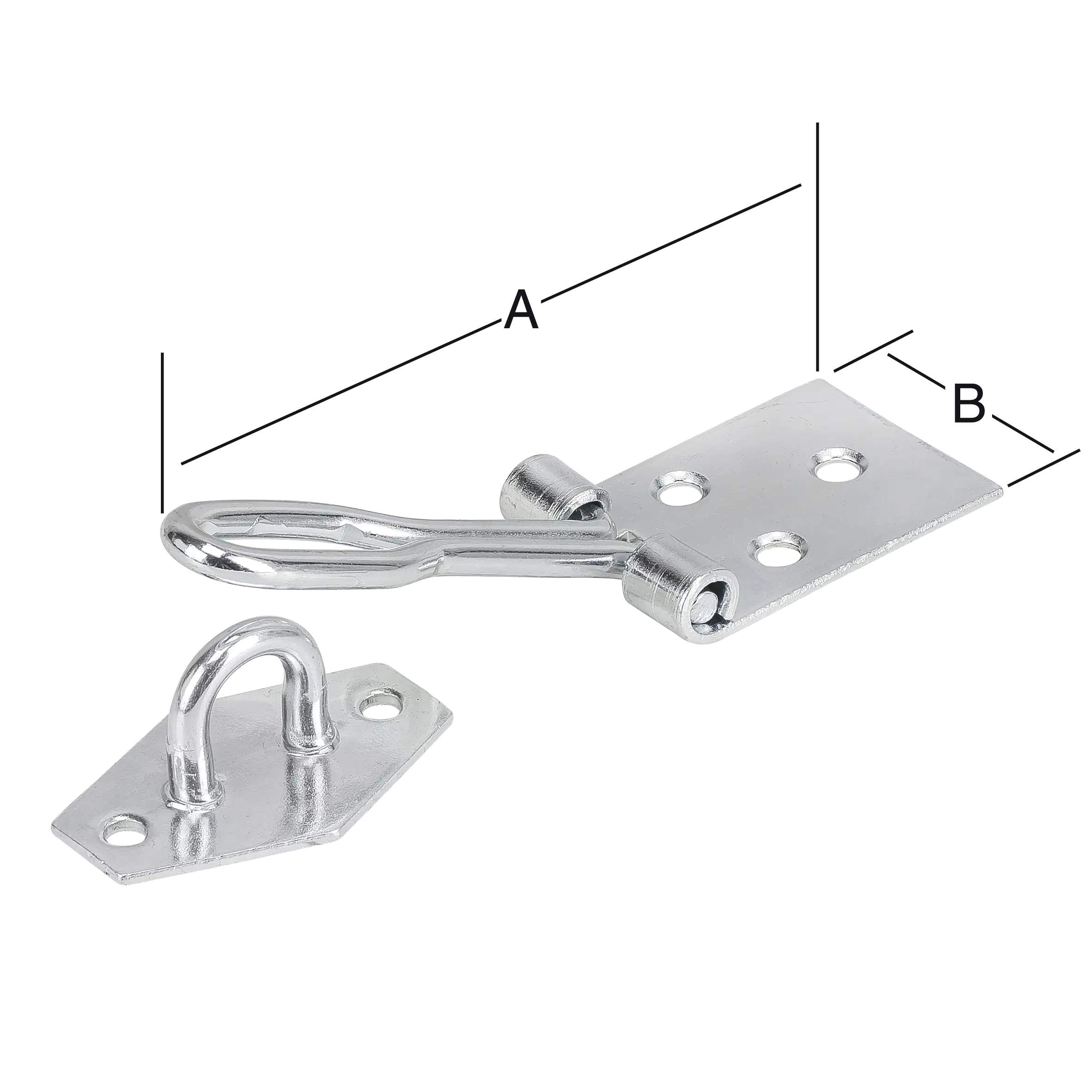 Vormann Drahtüberfallen verzinkt 100 x 30 mm