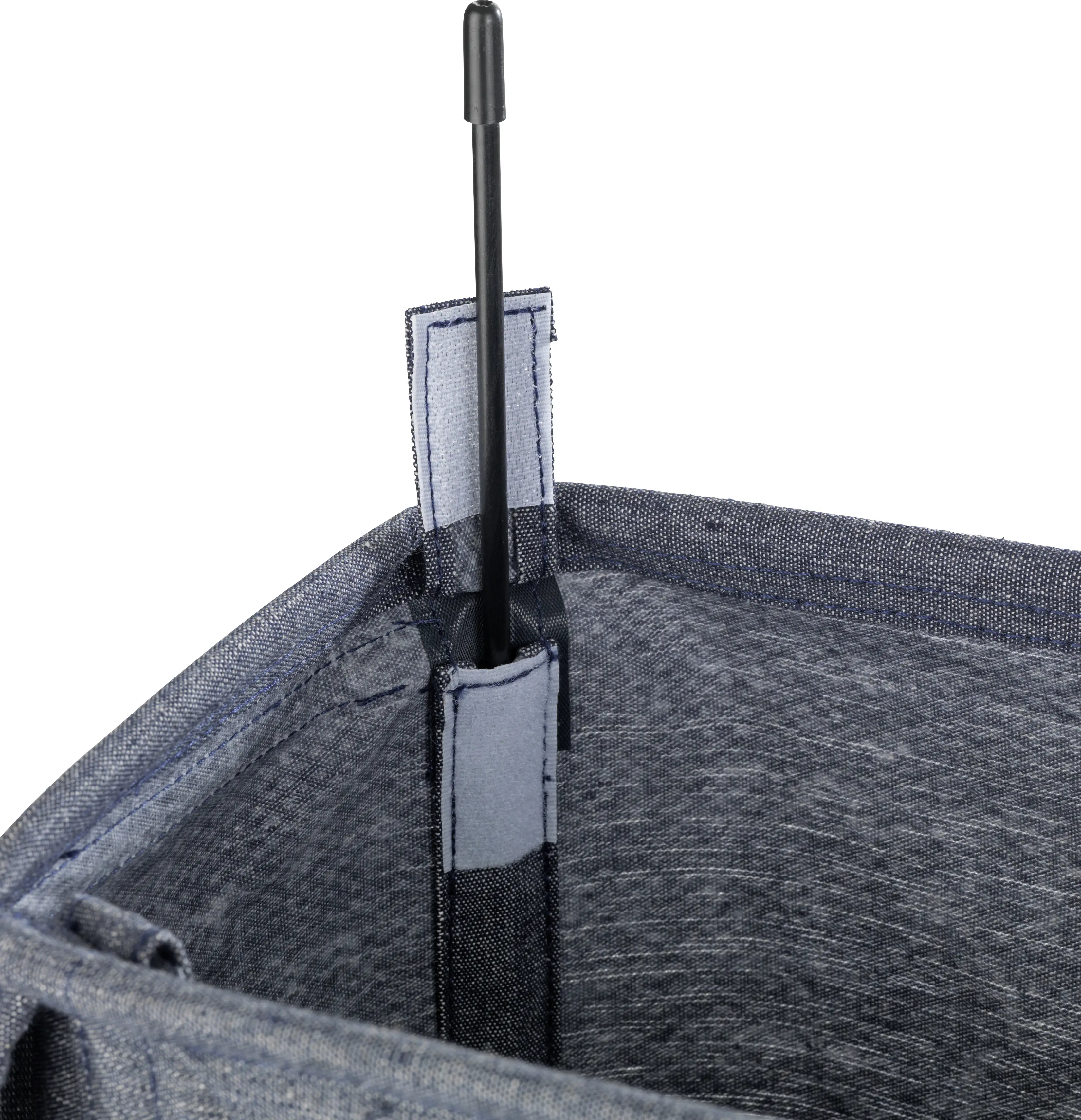 Wenko Wäschesammler Corno Prime 43 l, blau