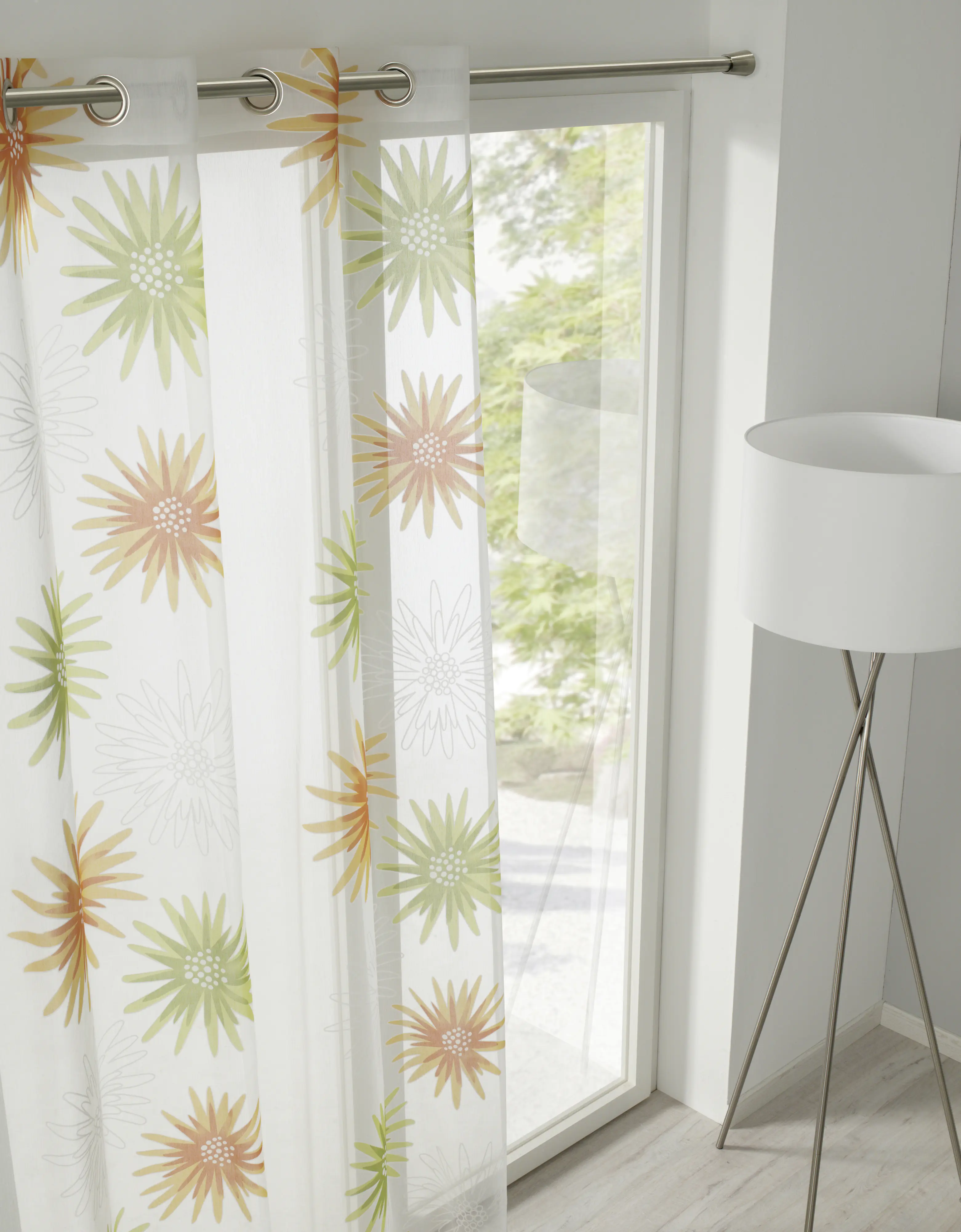 Gardinia Spannstange Ø 23-26 mm Edelstahl 90 cm - 140 cm