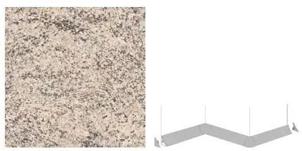 Getalit Endkappen Plus 35 x 25 x 15 mm, Turmalin-graubeige